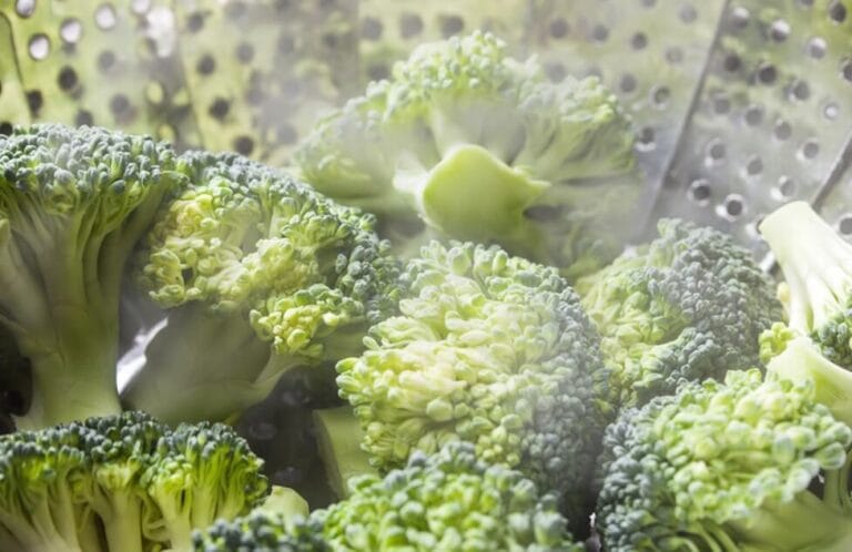 steamed broccoli