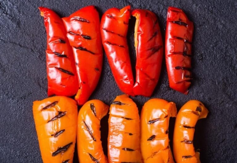 grilled bell pepper