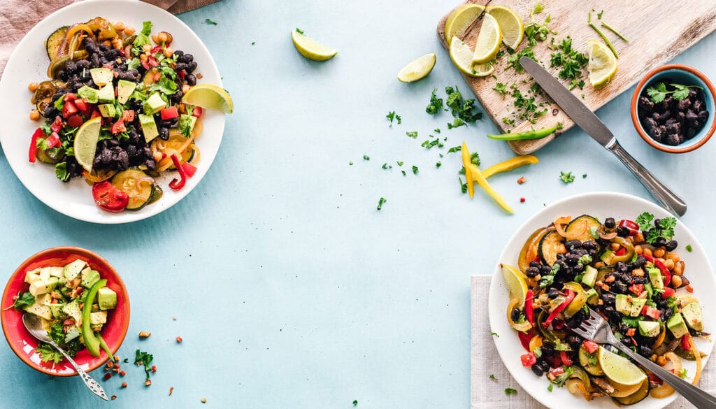 low calorie vegetarian dinner