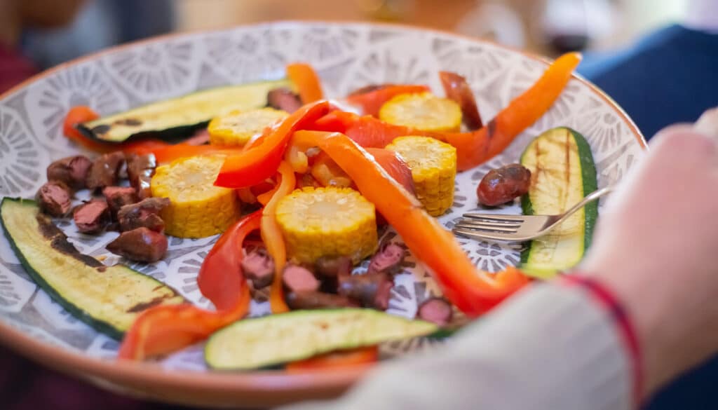 Mexican roasted vegetables